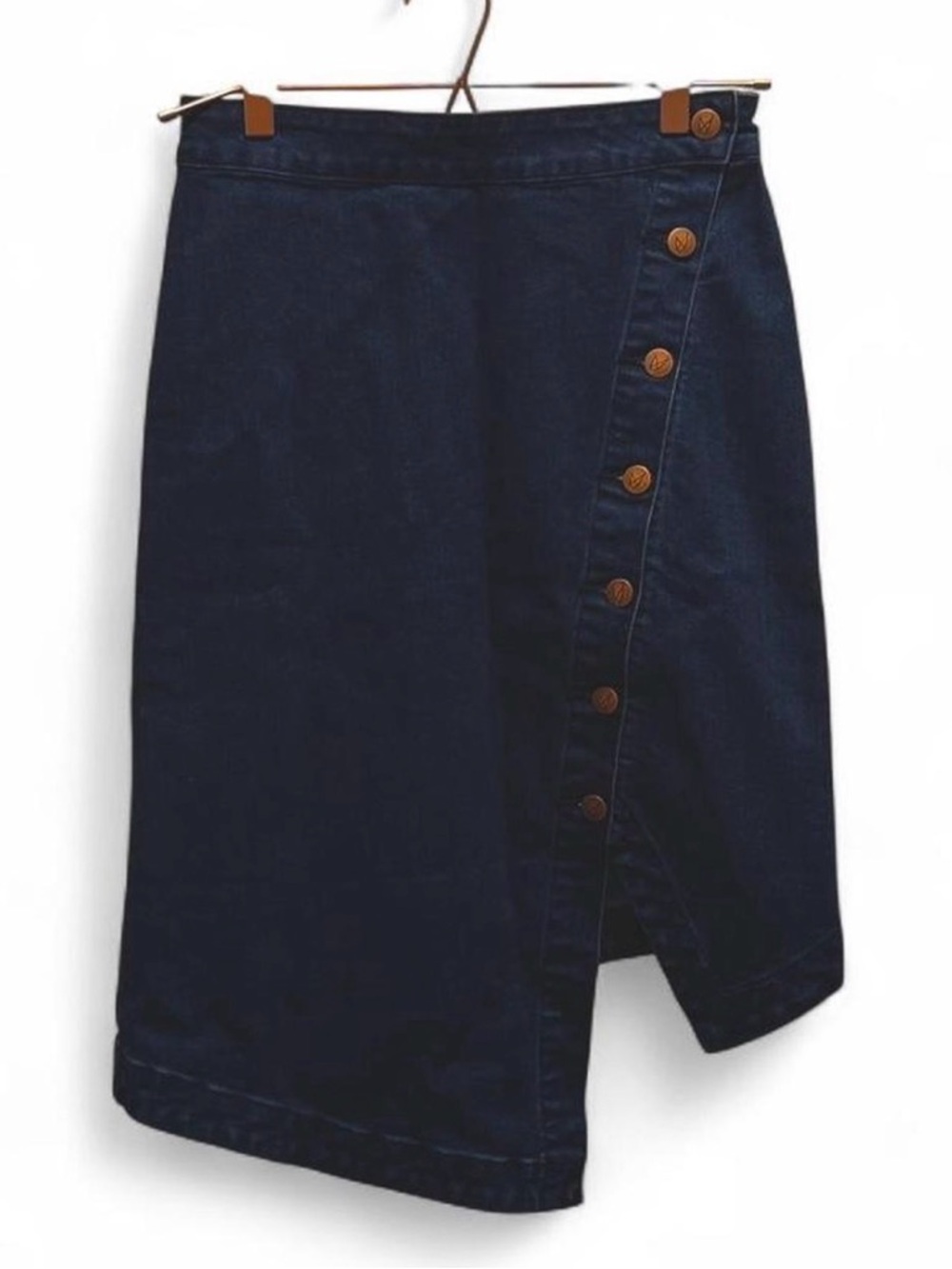 *NWT* MinkPink - Asymmetric Denim Skirt